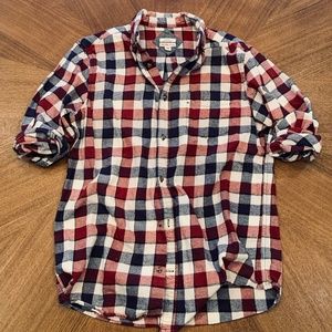 Merona Classic Fit Flannel - size M